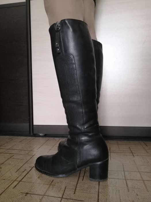 Сапоги зимние натуральный мех, кожа 39 размер