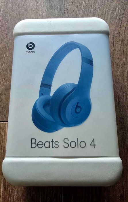 Casti On-Ear Beats Solo 4, Wireless, Bluetooth, Autonomie 50 ore, Slate Blue