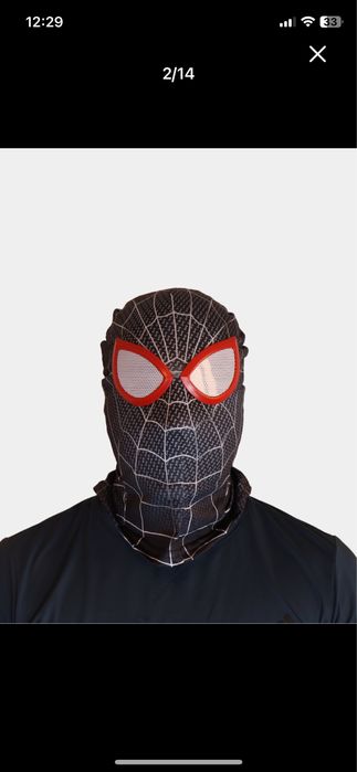 маска человека паука