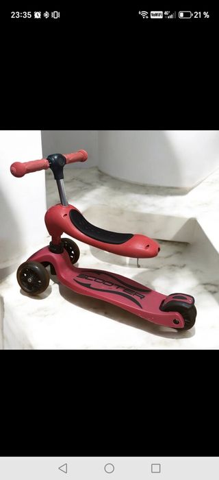 Trotineta copii cu sezut
