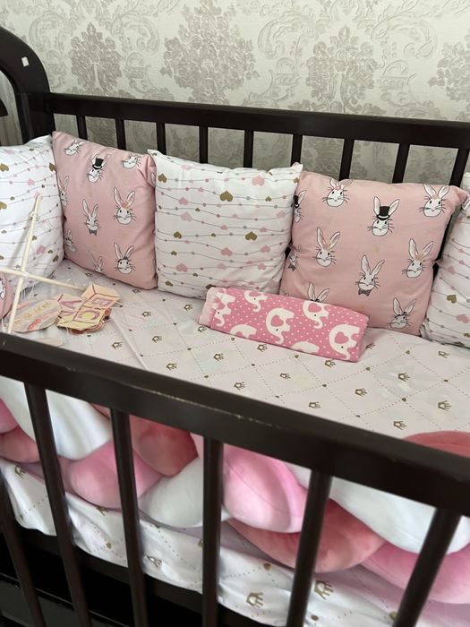 Манеж с матрасом