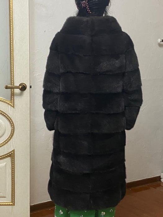Натуральное норковая шуба