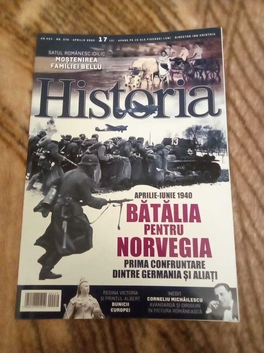 Revista Historia - opt numere despre evenimente din Al Doilea Război Mondial