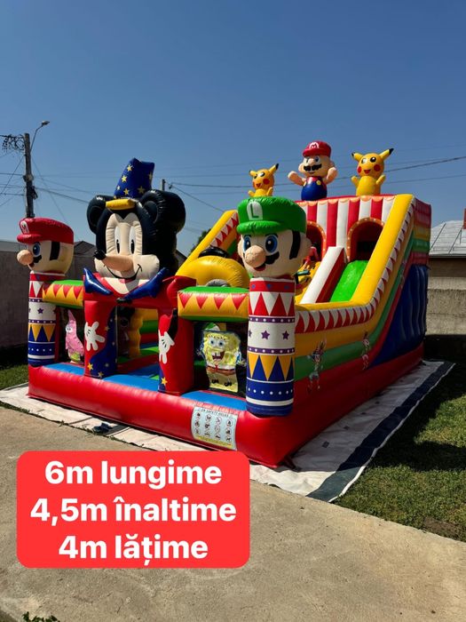 Tobogane Gonflabile/Înghețată Dolj & Împrejurimi = Petrecere reușită
