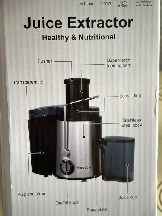 Соковыжималка от бренда Bosch