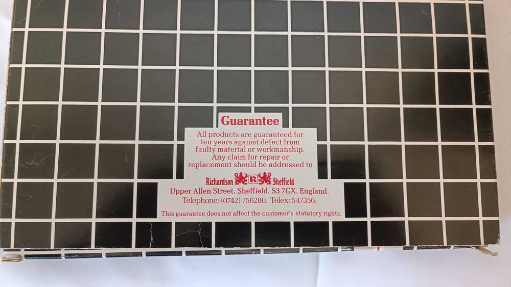 Комплект ножове - Richardson Sheffield - 5 бр. - Made in England