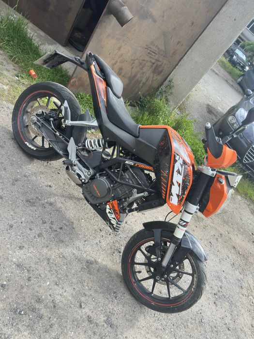 Мотор Ktm duke 125