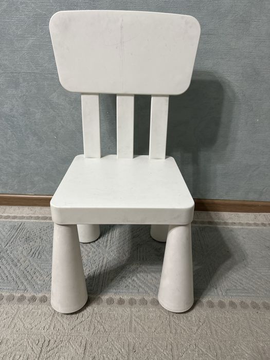 детские стулья 2 шт белые