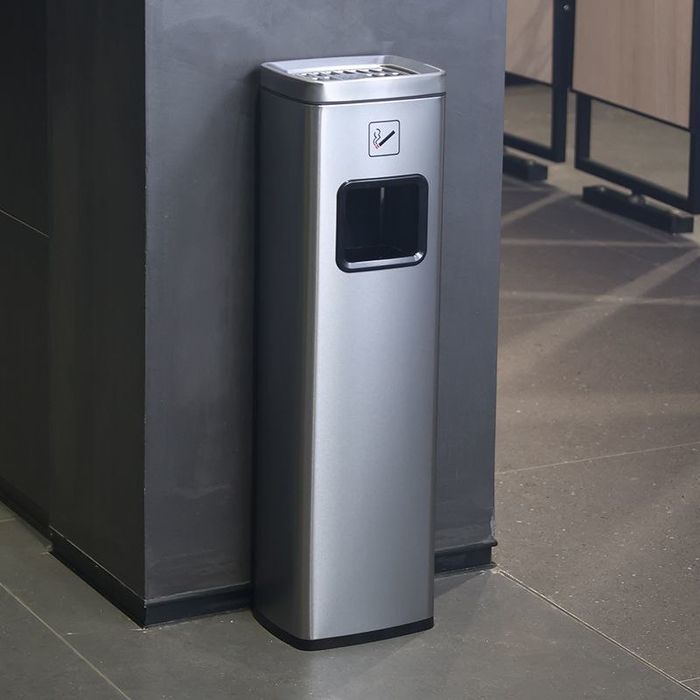 Мусорное ведро из нержавеющей