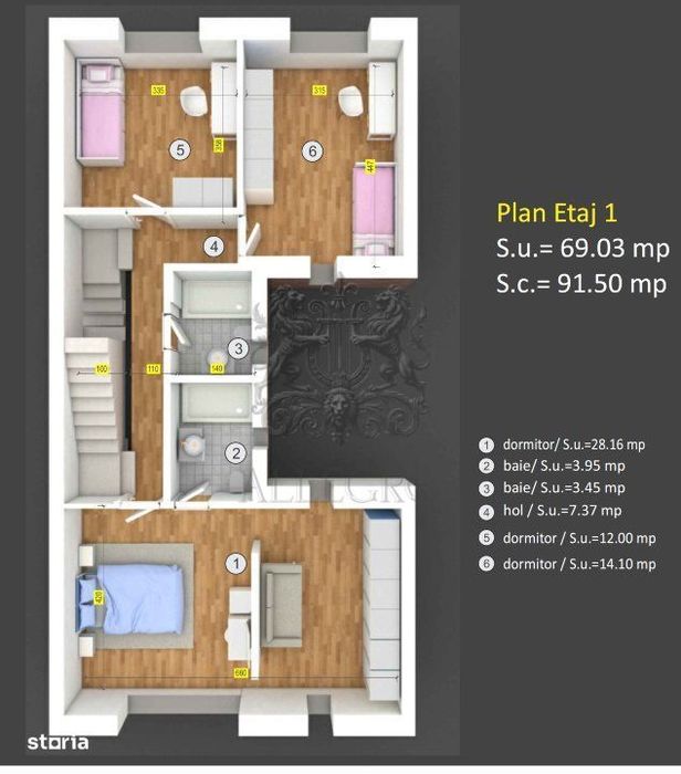 Domenii | Teren | 208 mp | Strada Lotru | PUD Aprobat Casa