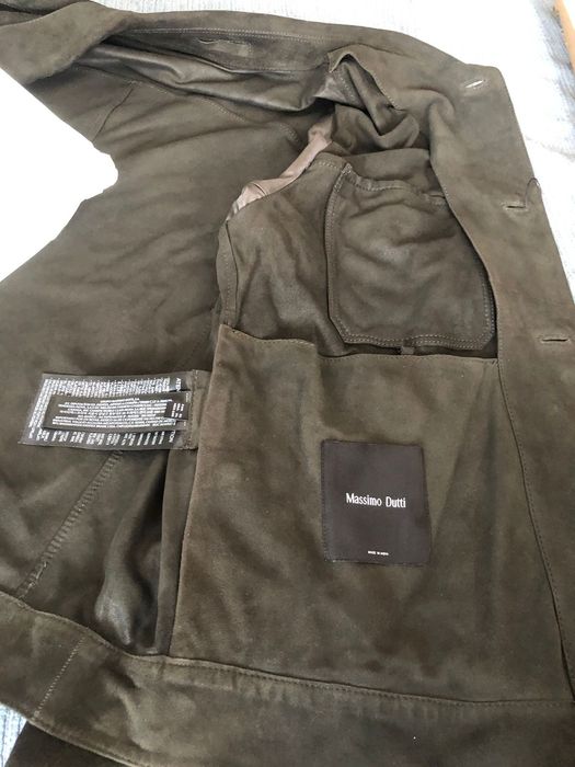 куртка замшевая Massimo Dutti