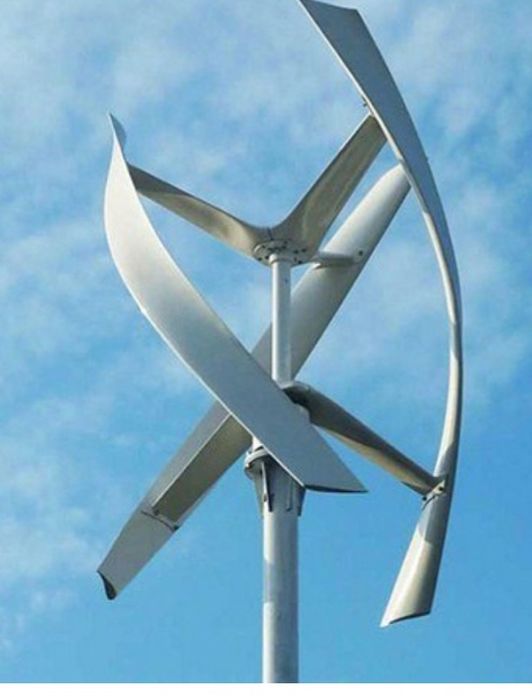 установка и продажа ветровых вертикальных генираторов