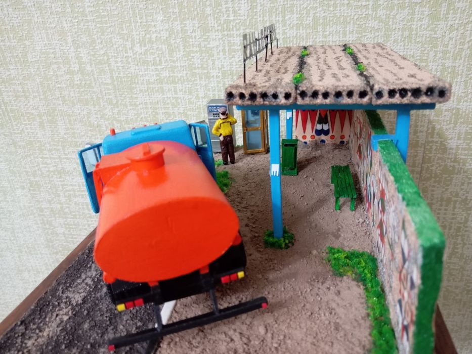 Поделка "Советская остановка"