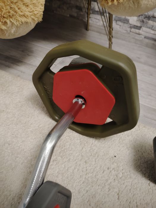 Gantere + bara Z + 100 kg