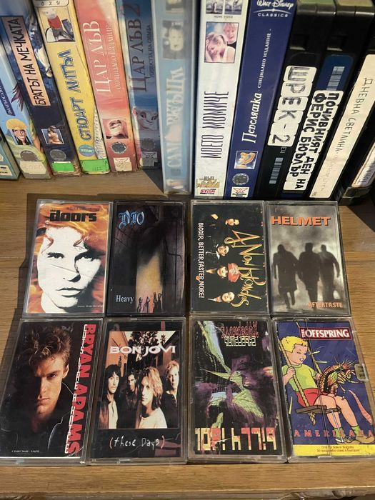 Аудиокасетки Рок музика