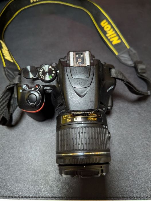 Nikon D3500 + объектив AF-P 18-55mm пробег 7300 кадров