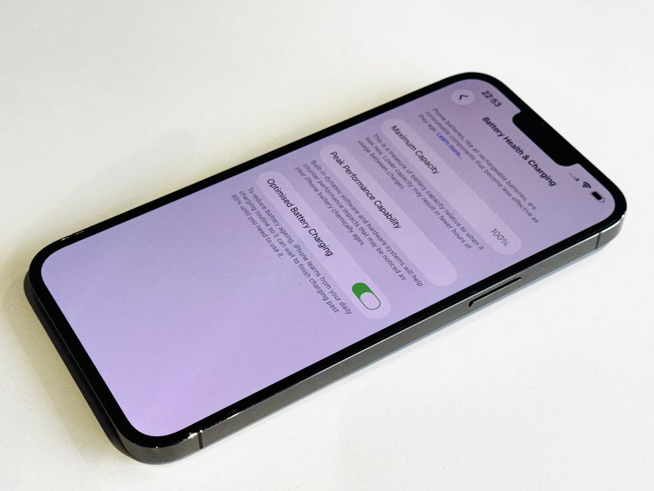 Iphone 13 Pro Max 256 Graphite Като нов! 100% Батерия! Гаранция 6 мес