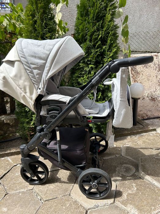 Бебешка количка 3в1, с амортисьори, произведена в Полша!