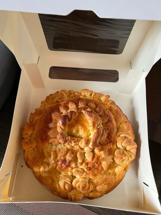 Каравай .Свадебный каравай . Домашняя выпечка