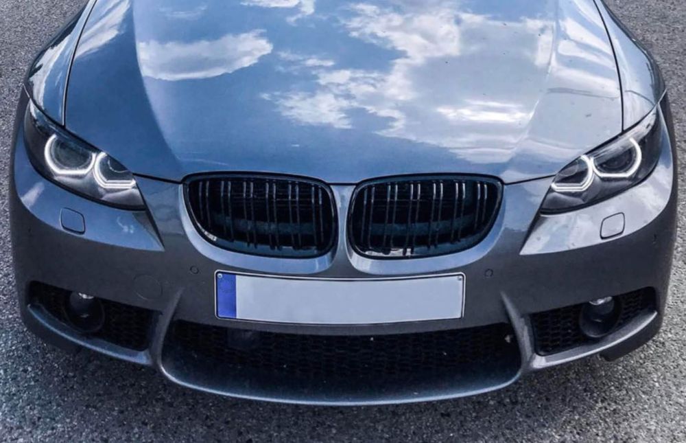 Двойни Решетки Бъбреци BMW БМВ E92 E93 – ФЕЙСЛИФТ – Черен Гланц РАЗПРОДАЖБА!!