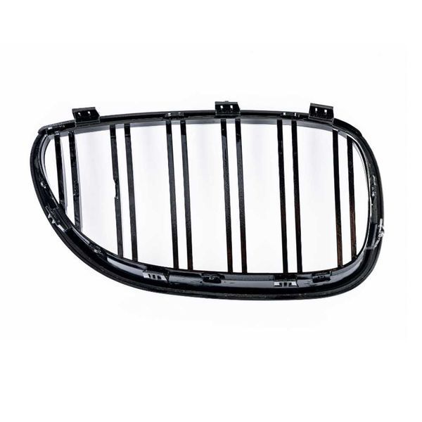 Двойни бъбреци решетки, BMW Е90, Е91, 08-11 г., черен гланц, фейслифт