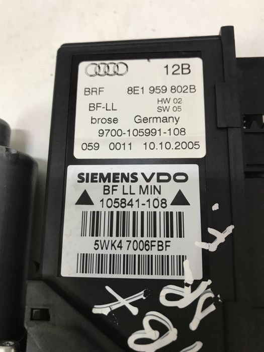 Motoras modul geam portiera usa stanga dreapta Audi A4 B6 B7 Originale