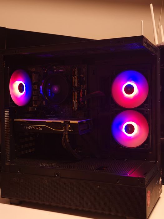 Геймърски компютър ryzen 5/rx580/16gb ram/1tb ssd