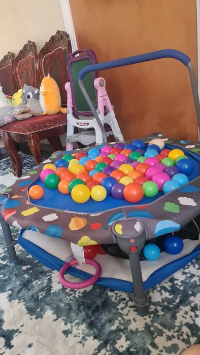 Б/у Игровой центр батут 3в1