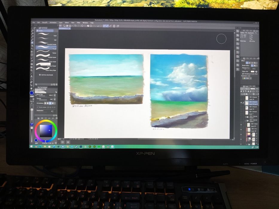 Графический планшет Xp pen artist 22E pro