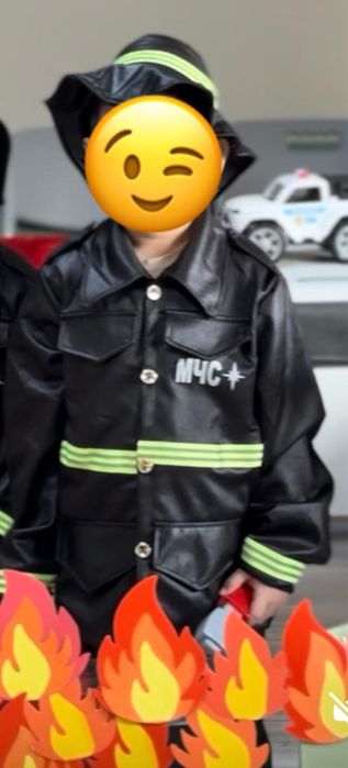 Карнавальный костюм  ( пожарный )