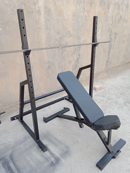 Силовая рама со скамьей