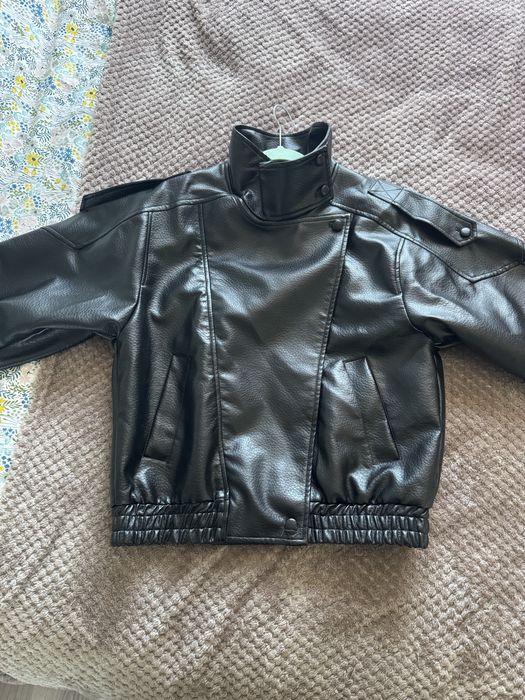 Кожено яке XS oversized