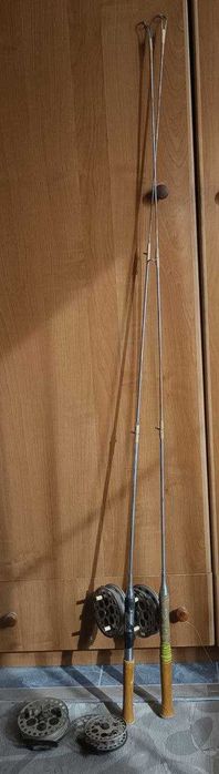 Телескопические советские алюминиевые спиннинги