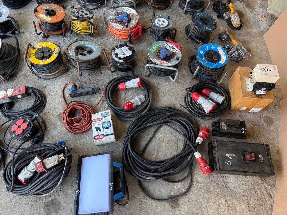 Rola cablu prelungitor lampa usol contactor