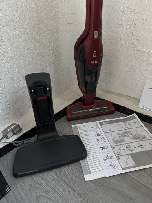 Вертикална Безжична Прахосмукачка AEG Ergorapido CX7 Animal 18V HD Литиева 2в1
