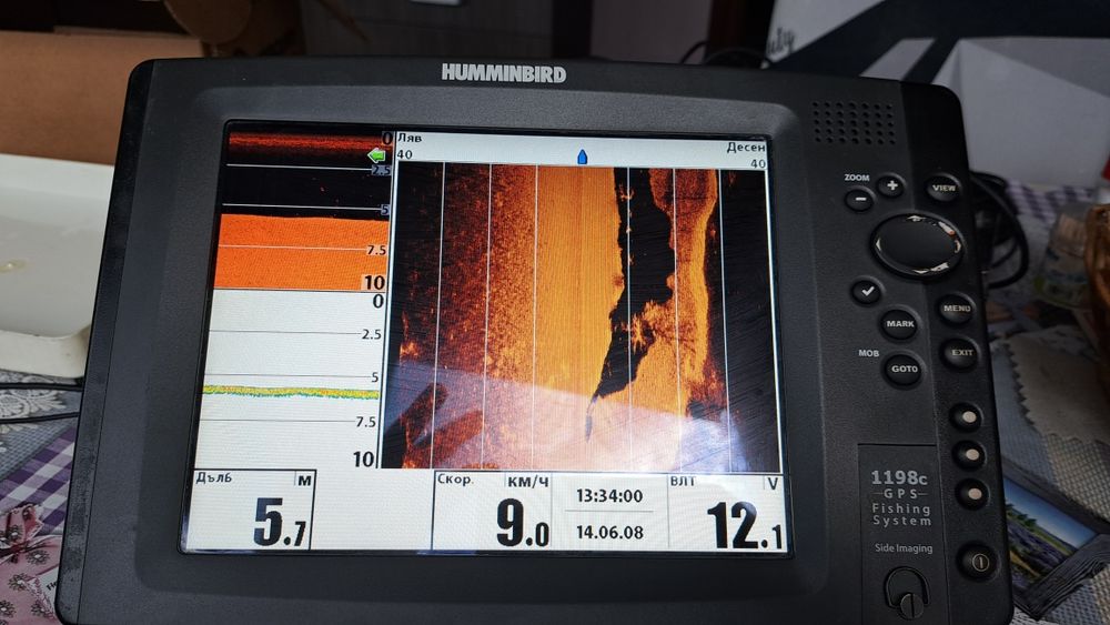 Hummingbird 1198c SI Comb+ GPS o с БГ език