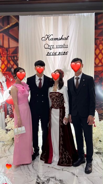 Платье на узату.