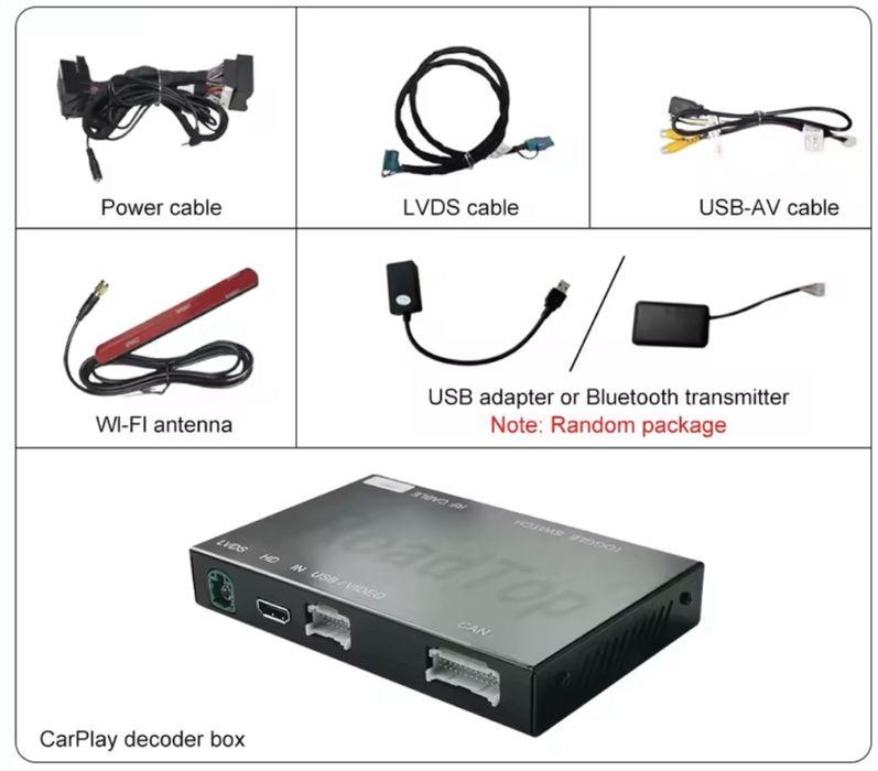 Carplay wireless android auto за S-класа w222 от 2014-2019 NTG5.0