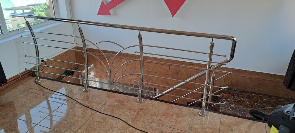 balustrade inox și scari