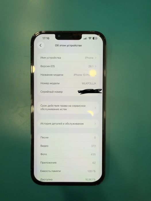 iphone 13 pro max 128 talik LLA