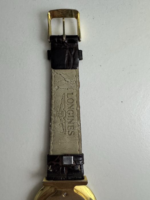 Ceas Longines Vintage De Aur 99535, Cuir Veritable