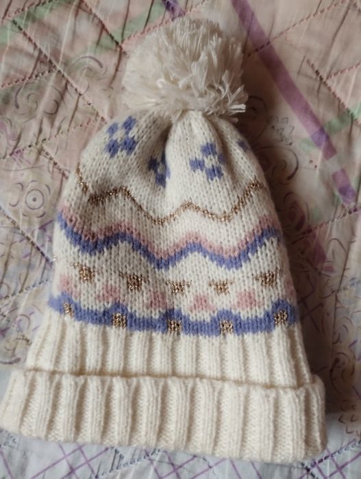 Зимни шапки за момиче и шал