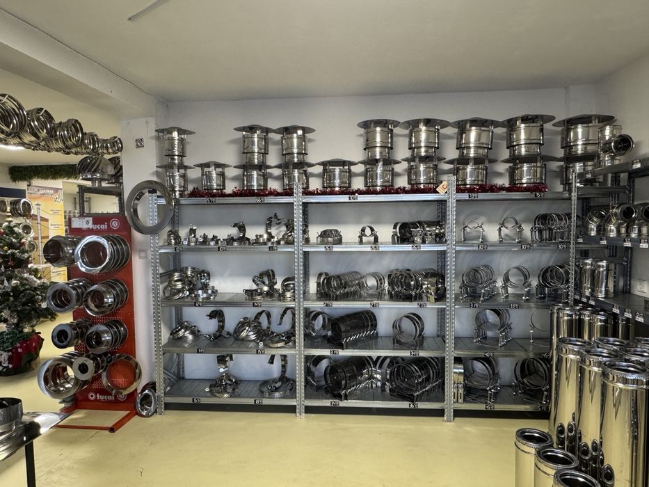 Димоотводи и кюнци от инокс неръждавейка