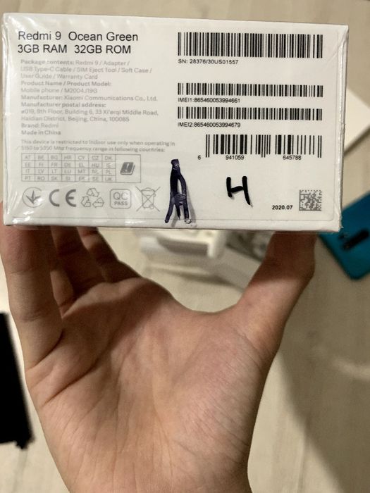 Redmi 9-32gb-global versiya