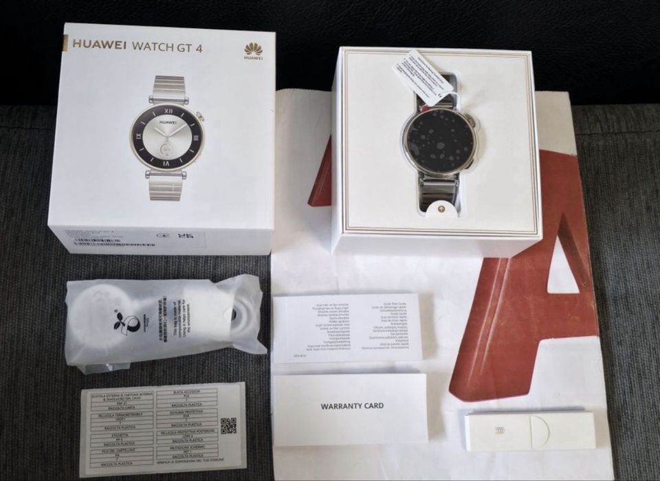 41mm Huawei Watch GT 4 Гаранция от А1 до 2025 Silver Stainless
