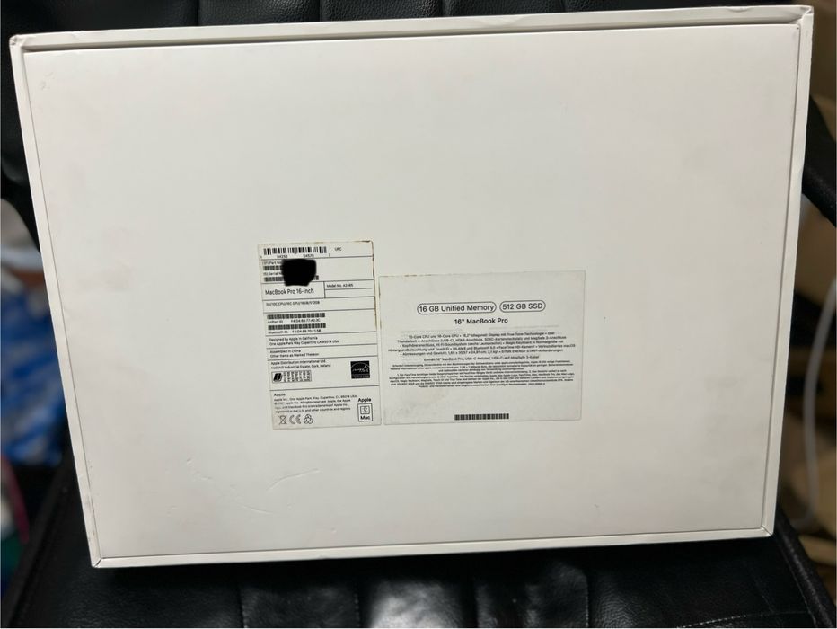MacBook Pro 16  / A2485 /  2021