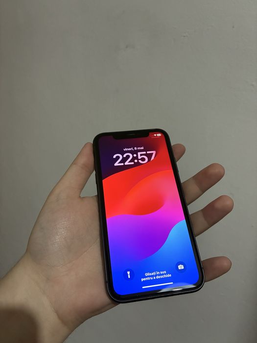 Apple iPhone 11 64GB Black Original – Neverlock, Face ID OK, Complet la Cutie + Husă Cadou