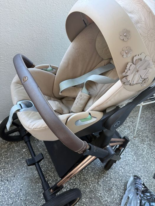 Cybex Priam 4, с дизайнерски кош