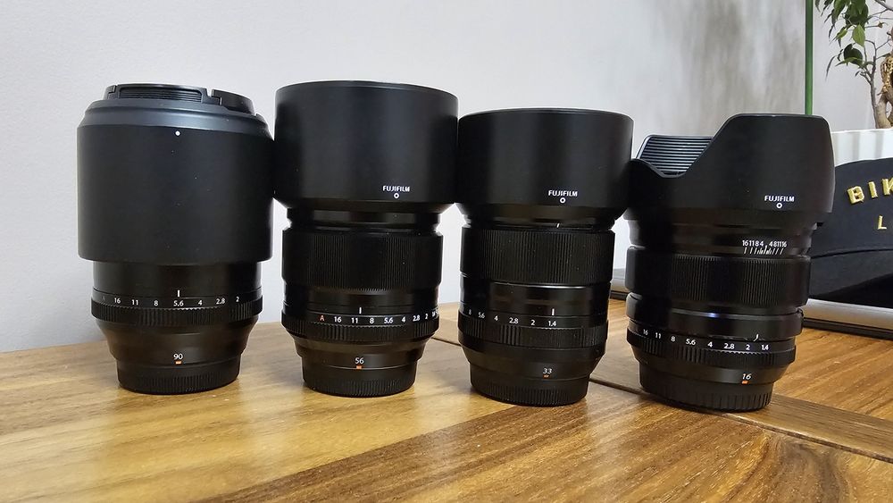 Комплект Fujifilm XT-5 и объективы