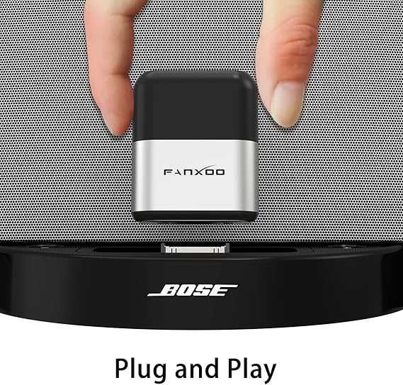 Fanxoo DockPro Bluetooth адаптер съвместим с iPhone и iPod 30-пинов
